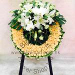 Mixed Floral Wreath - CODE 9219